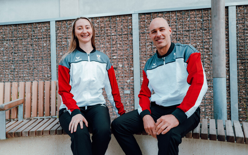 Olympische Spiele Polcanova und Habesohn