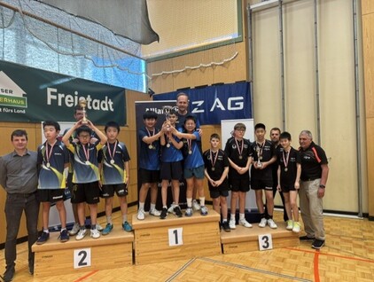 Bundesländerwettbewerb Burschen ÖM U13 Siegerehrung. Foto: Wojtek Kolodziejczyk